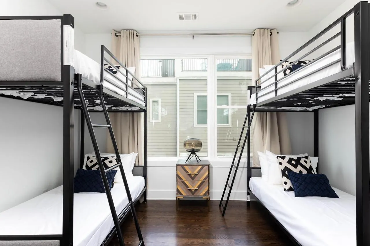 Domio Sylvan Park Vibrant 12Br 3 Houses Nashville Holiday home